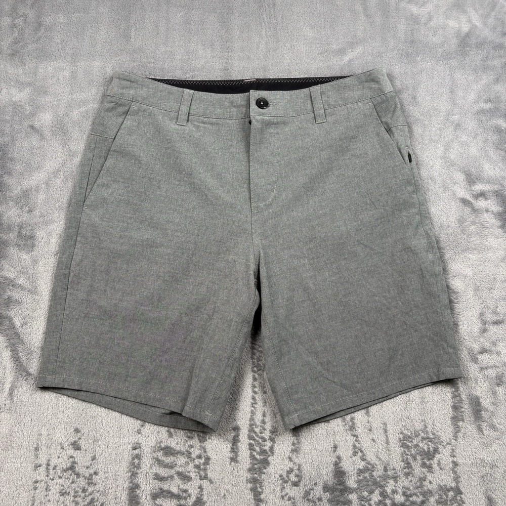 Vuori Aim Short Men's Size 30 Gray Golf Chino Performance Preppy Stretch V368